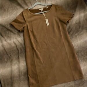 Max Studio Brown Midi Dress